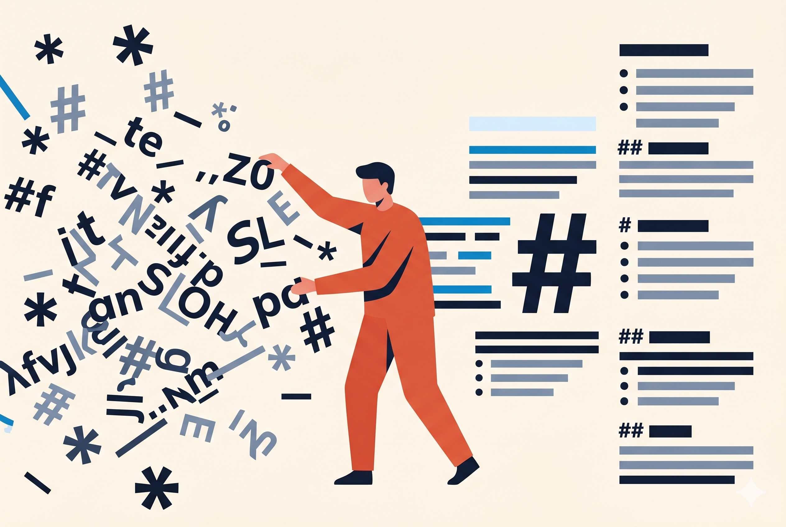 Plain text formatted illustration